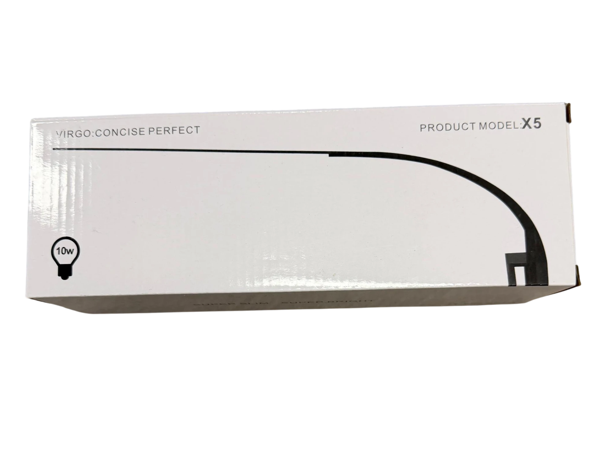 LED lampe 10 Watt X5 hvid - Superslim lys til nanoakvarier